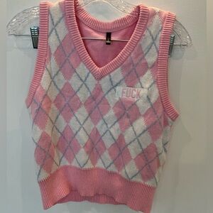 Adult sweater vest